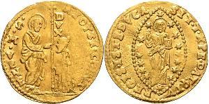 1 Zecchino / 1 Ducat Italy Gold 