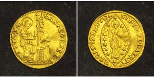 1 Zecchino / 1 Ducat Italy Gold 
