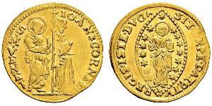 1 Zecchino / 1 Ducat Italy Gold 