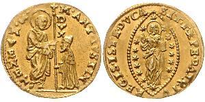 1 Zecchino / 1 Ducat Italy Gold 
