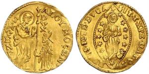 1 Zecchino / 1 Ducat Italy Gold 