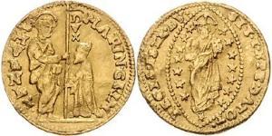 1 Zecchino / 1 Ducat Italy Gold 