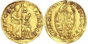 1 Zecchino / 1 Ducat Italy Gold 
