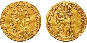 1 Zecchino / 1 Ducat Italy Gold 
