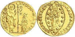 1 Zecchino / 1 Ducat Italie Or 