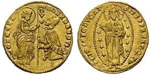 1 Zecchino / 1 Ducat Italie Or 
