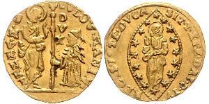1 Zecchino / 1 Ducat Italia Oro 