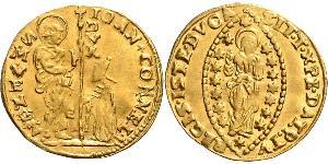 1 Zecchino / 1 Ducat Italia Oro 