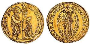 1 Zecchino / 1 Ducat 意大利 金 