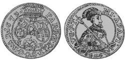 1 Zwolfer Principality of Transylvania (1571-1711) Silber 