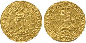 1 Ангел Королевство Англия (927-1649,1660-1707) Золото Генрих VIII (1491 - 1547)