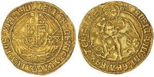 1 Ангел Королевство Англия (927-1649,1660-1707) Золото Генрих VIII (1491 - 1547)