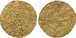 1 Ангел Королевство Англия (927-1649,1660-1707) Золото Генрих VIII (1491 - 1547)