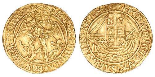 1 Ангел Королевство Англия (927-1649,1660-1707) Золото Генрих VII (1457 - 1509)