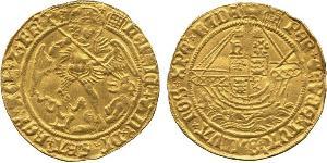 1 Ангел Королівство Англія (927-1649,1660-1707) Золото Генріх VIII (1491 - 1547)