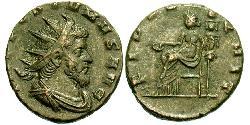 1 Антониниан Галльская империя (260-274)  Марк Латиний Постум (260-268)
