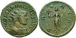 1 Антониниан Римская империя (27BC-395)  Максимиан (250-310)