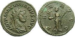 1 Антониниан Римская империя (27BC-395)  Максимиан (250-310)