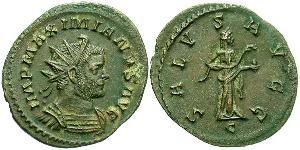 1 Антониниан Римская империя (27BC-395)  Максимиан (250-310)