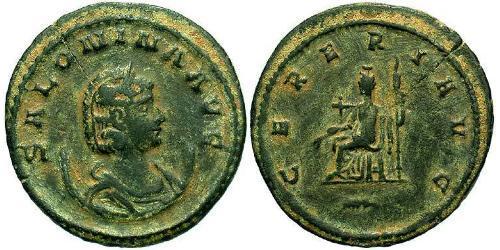 1 Антониниан Римская империя (27BC-395)  Salonina (?-268)
