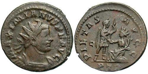 1 Антониниан Римская империя (27BC-395)  Максимиан (250-310)