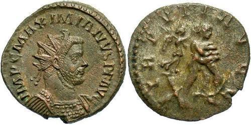 1 Антониниан Римская империя (27BC-395)  Максимиан (250-310)