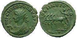 1 Антониниан Римская империя (27BC-395) Бронза Проб (232-282)