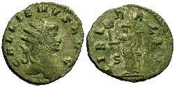 1 Антониниан Римская империя (27BC-395) Бронза Галлиен (218-268)