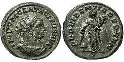 1 Антониниан Римская империя (27BC-395) Бронза Тацит (200-276)