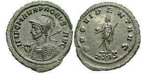 1 Антониниан Римская империя (27BC-395) Бронза Проб (232-282)