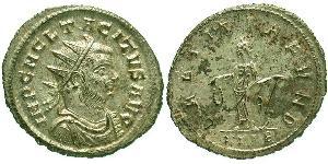 1 Антониниан Римская империя (27BC-395) Бронза Тацит (200-276)