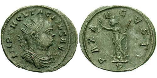 1 Антониниан Римская империя (27BC-395) Бронза Тацит (200-276)