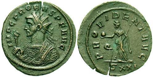 1 Антониниан Римская империя (27BC-395) Бронза Проб (232-282)