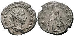 1 Антониниан Римская империя (27BC-395) Серебро Волузиан (235-253)