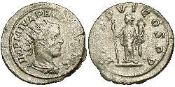 1 Антониниан Римская империя (27BC-395) Серебро Филипп II (237-249)