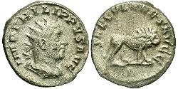 1 Антониниан Римская империя (27BC-395) Серебро Филипп Араб(204-249)