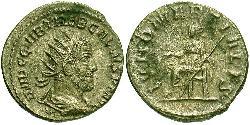 1 Антониниан Римская империя (27BC-395) Серебро Требониан Галл (206-253)