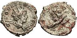 1 Антониниан Римская империя (27BC-395) Серебро Валериан II (?-258)