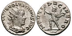1 Антониниан Римская империя (27BC-395) Серебро Волузиан (235-253)