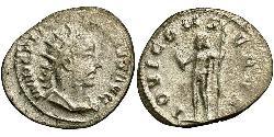 1 Антониниан Римская империя (27BC-395) Серебро Галлиен (218-268)