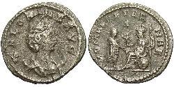 1 Антониниан Римская империя (27BC-395) Серебро Salonina (?-268)
