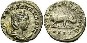 1 Антониниан Римская империя (27BC-395) Серебро Otacilia Severa (244-249)