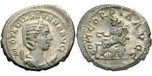 1 Антониниан Римская империя (27BC-395) Серебро Otacilia Severa (244-249)