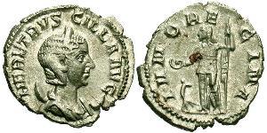 1 Антониниан Римская империя (27BC-395) Серебро Herennia Etruscilla (249-251)