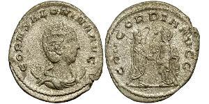 1 Антониниан Римская империя (27BC-395) Серебро Salonina (?-268)