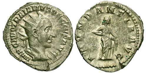 1 Антониниан Римская империя (27BC-395) Серебро Деций Траян (201-251)