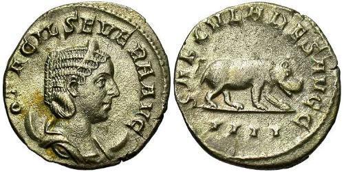 1 Антониниан Римская империя (27BC-395) Серебро Otacilia Severa (244-249)