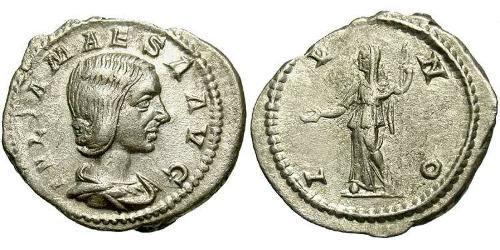 1 Антониниан Римская империя (27BC-395) Серебро Julia Maesa (165-224)