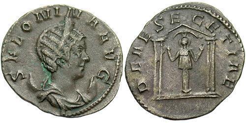 1 Антониниан Римская империя (27BC-395) Серебро Salonina (?-268)