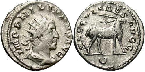 1 Антониниан Римская империя (27BC-395) Серебро Филипп Араб(204-249)